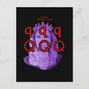 carte postale ou carte éclair de phonétique