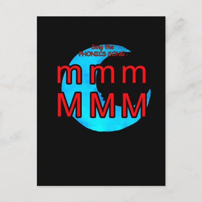 carte postale ou carte flashcard (Devant)