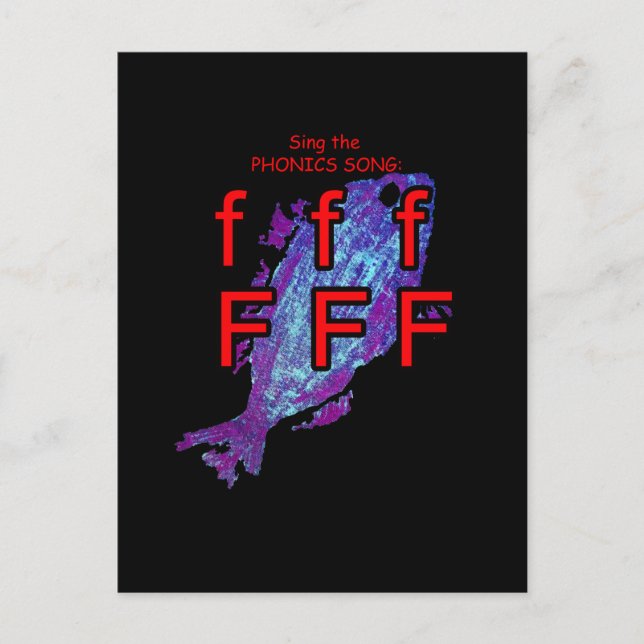 carte postale ou carte flashcard (Devant)