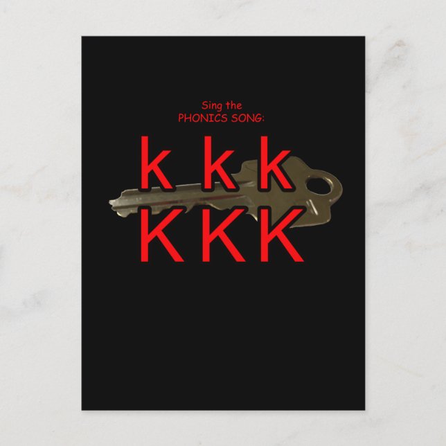 carte postale ou carte flashcard (Devant)