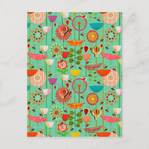 Carte Postale Où les abeilles volent 50