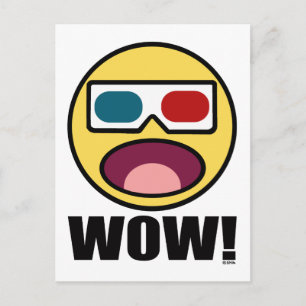 Carte Postale Ouah ! 3D