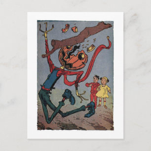 Carte Postale Ouch ! Petit magicien vintage d'Oz
