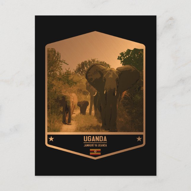 Carte Postale Ouganda (Devant)