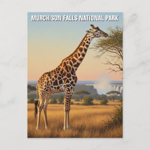 Carte Postale Ouganda Murchison Falls National Park Travel