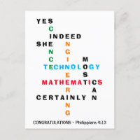 OUI ELLE PEUT Féliciter Grad STEM