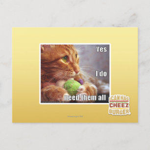 Carte Postale Oui, j'ai besoin d'eux tous