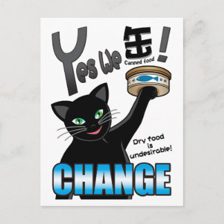 Carte Postale Oui, nous pouvons (nourriture nécessaire) !