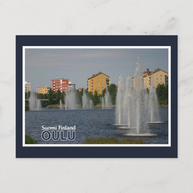 Carte postale OULU (Devant)