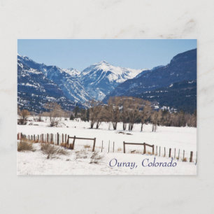 Carte Postale Ouray, Colorado en hiver