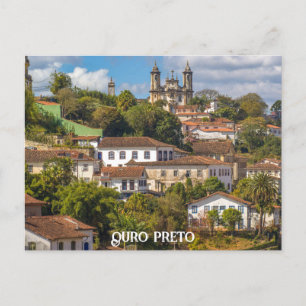 Carte Postale Ouro Preto, Minas Gerais, Brésil