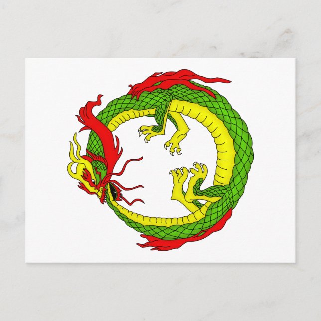 Carte Postale Ouroboros Dragon (Devant)