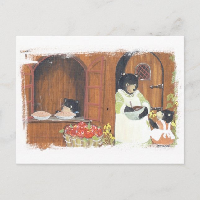 Carte Postale Ours de jour (Devant)