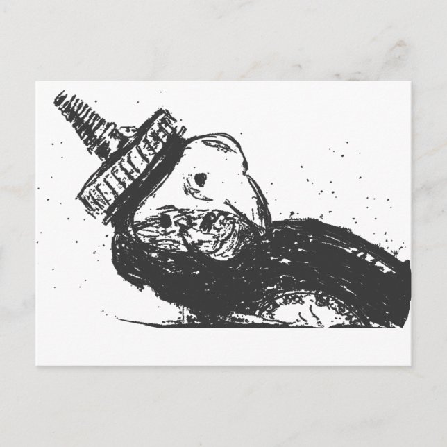 Carte Postale Ours de miel (Devant)