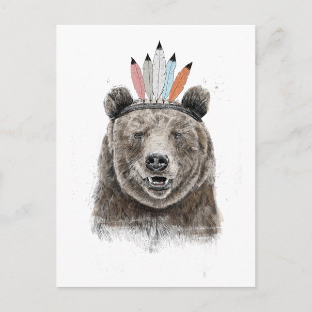 Carte Postale Ours du Festival (Devant)