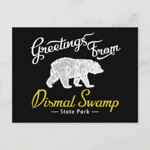 Carte Postale Ours du parc national du marais lugubre
