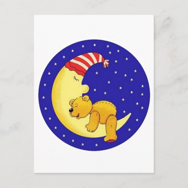 Carte Postale Ours du sommeil (Devant)