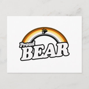 Carte Postale Ours et Fier