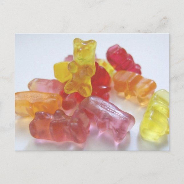 Carte postale Ours Gummy (Devant)