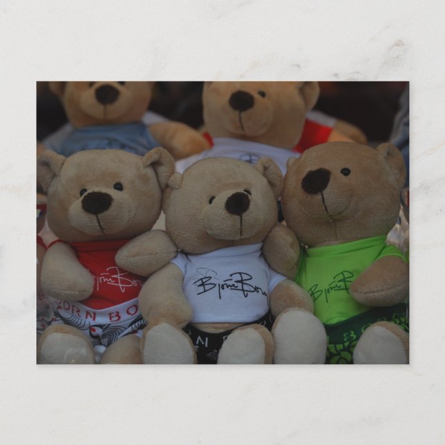 Carte Postale Ours mignons (Devant)