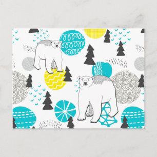 Carte Postale Ours polaire