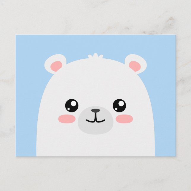 Carte Postale Ours polaire (Devant)