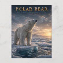 Ours Polaire Banquise Arctique ANIMAUX
