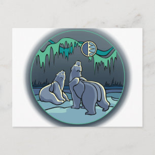 Carte postale Ours Polaire Cartes postales Art Our