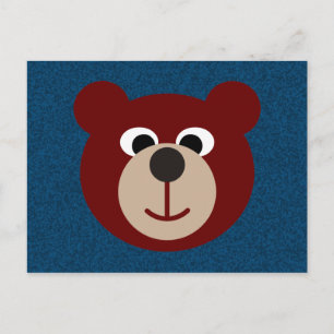 Carte Postale Ours souriant