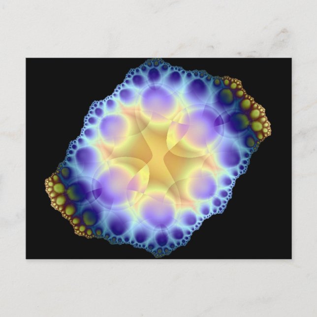 carte postale oursin (Devant)