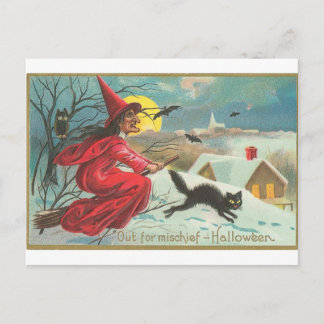 Carte Postale Out of Mischief - Halloween