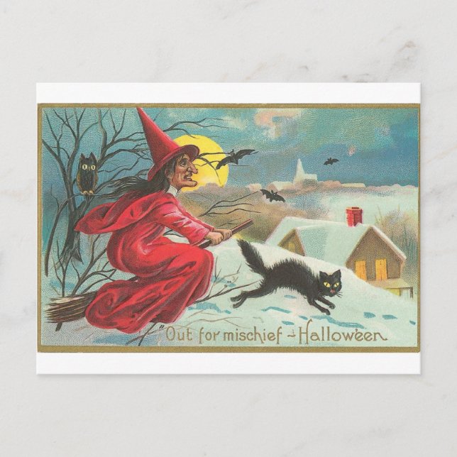 Carte Postale Out of Mischief - Halloween (Devant)