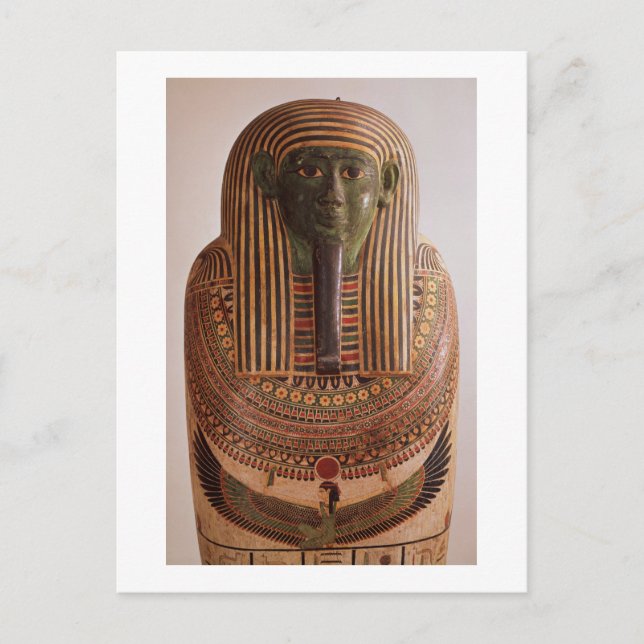 Carte Postale Outer lid of the sarcophagus of Psametic I (664-61 (Devant)