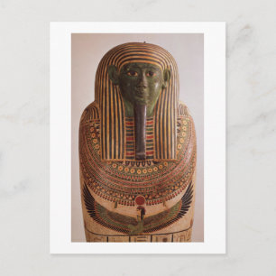 Carte Postale Outer lid of the sarcophagus of Psametic I (664-61