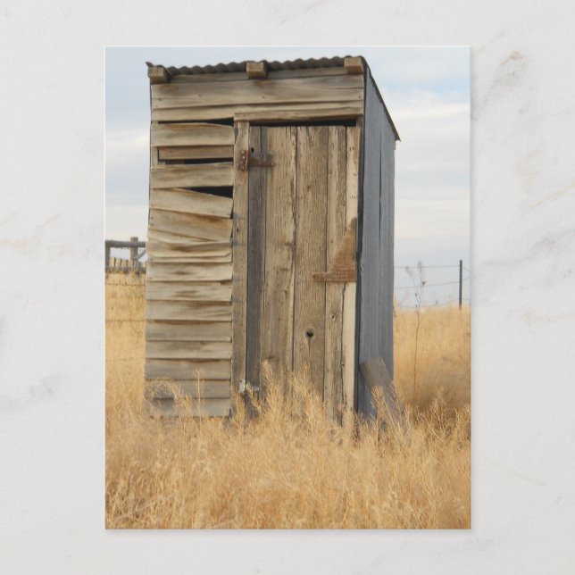Carte Postale Outhouse (Devant)