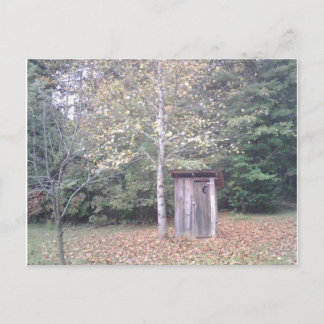 Carte Postale Outhouse