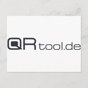 Carte Postale Outil QR