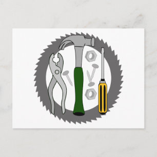 Carte Postale Outils Handyman