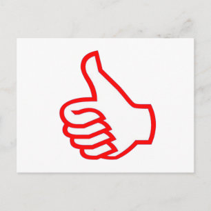 Carte Postale Outils MOTIVATIONNELS Leader : THUMBSUP