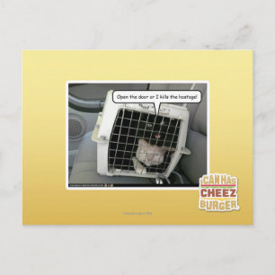 Carte Postale Ouvrez la porte