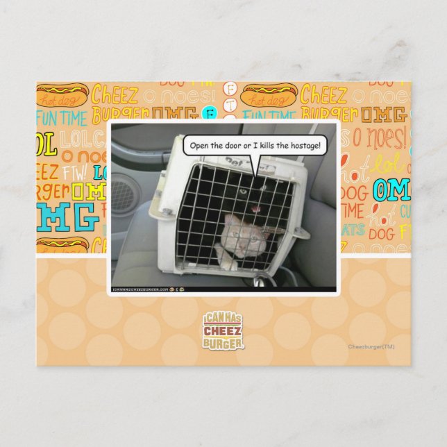 Carte Postale Ouvrez la porte (Devant)