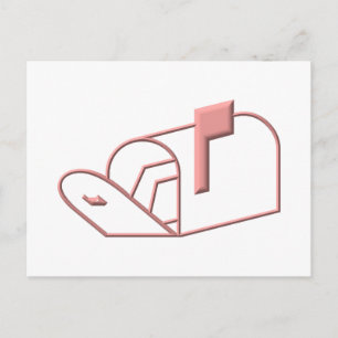 Carte Postale Ouvrir la boîte aux lettres