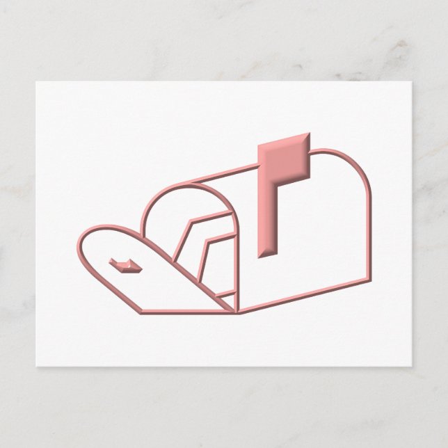 Carte Postale Ouvrir la boîte aux lettres (Devant)