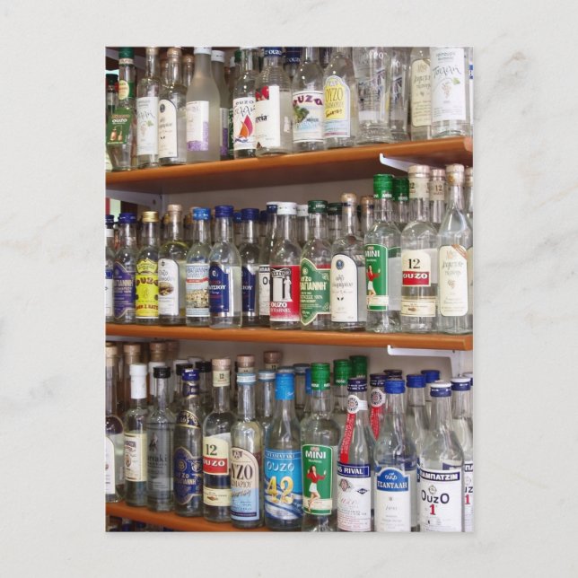 Carte postale Ouzo (Devant)