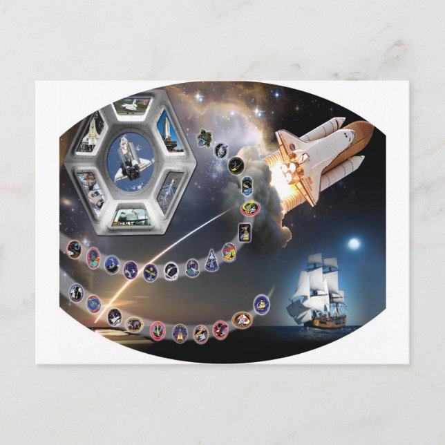 Carte Postale OV 105 Endeavor (Devant)