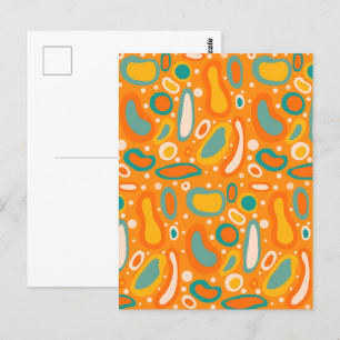 Carte Postale Ovales colorés