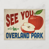 Overland Park Kansas Apple - Vintage voyage