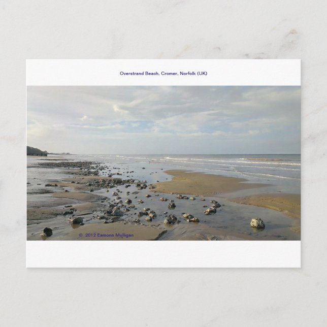 Carte Postale Overstrand Beach, Cromer, Norfolk (UK) (Devant)