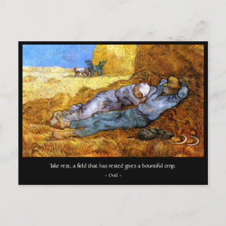 Carte Postale Ovid : Repose