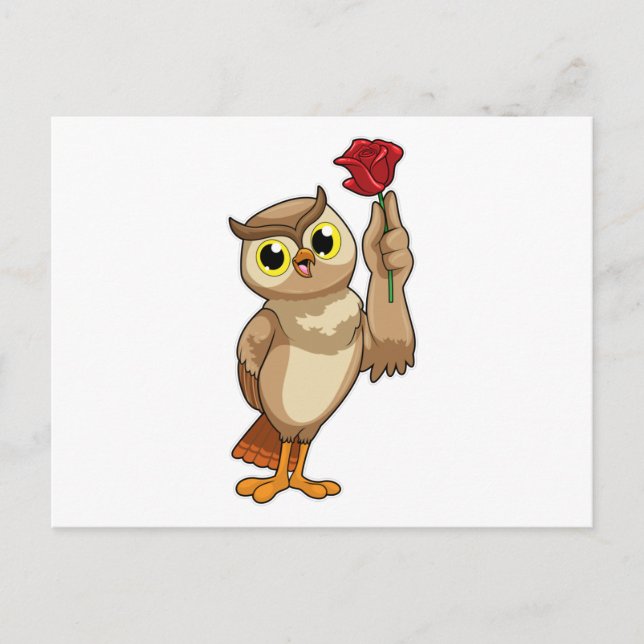 Carte Postale Owl (Devant)
